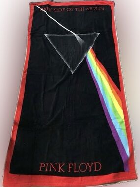 NWT Dark Side Of The Moon Pink Floyd Beach Towel